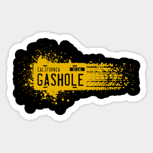 Gashole SKID Sticker